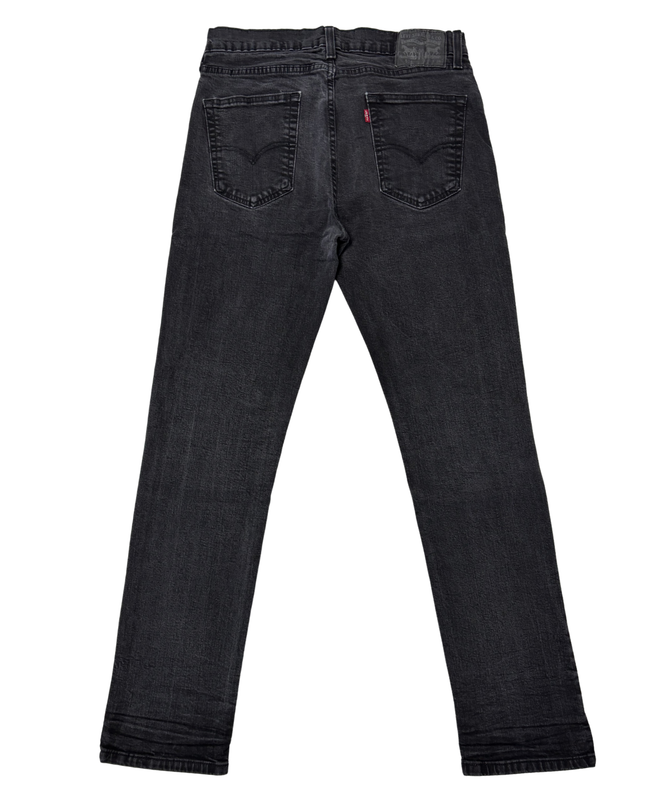 Levi’s 514 Straight Fit Faded Black Denim Jeans