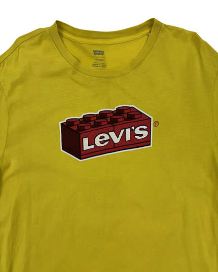 COLLECTIBLE Levi’s x LEGO Yellow Graphic Relaxed Fit T-Shirt - M