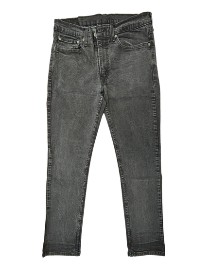 Levi’s 514 Straight Fit Faded Black Denim Jeans