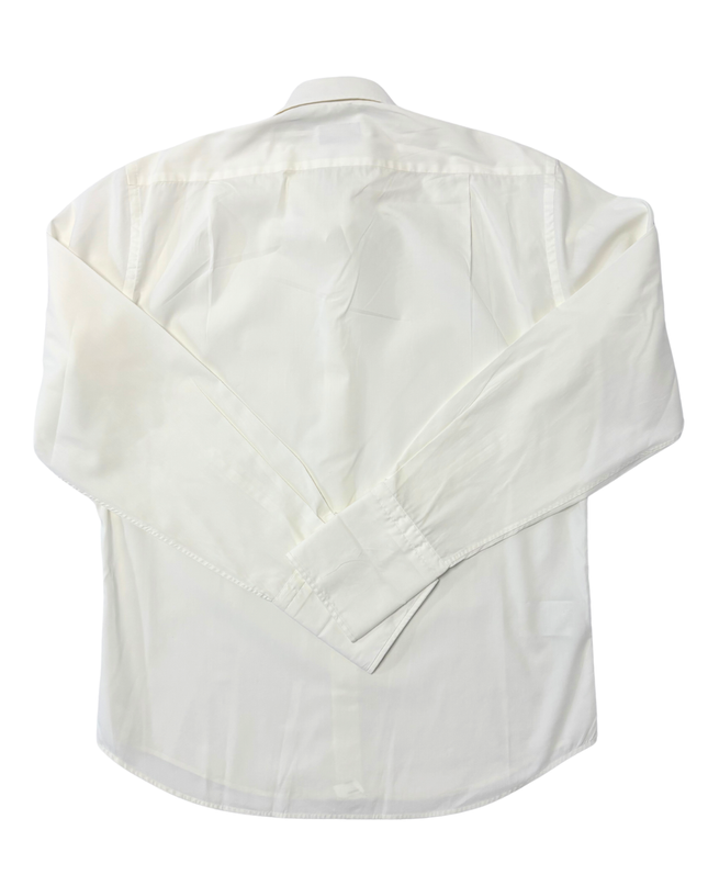 Hugo Boss White Tailored Fit Classic Dress Shirt