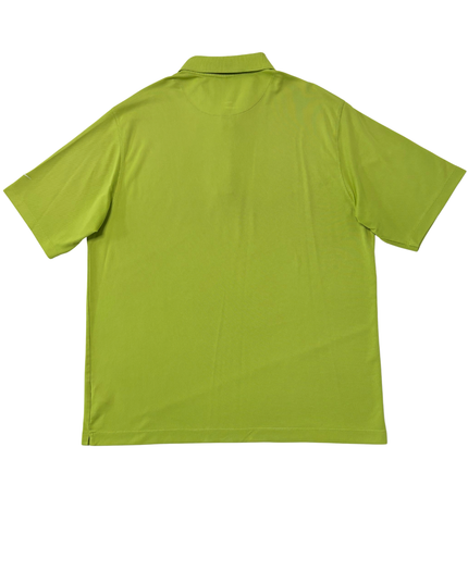 Nike Golf Neon Lime Green Fit Dry Performance Polo Shirt