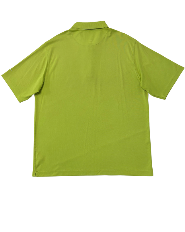 Nike Golf Neon Lime Green Fit Dry Performance Polo Shirt