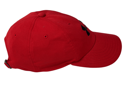 Under Armour Red Adjustable Strapback Cap