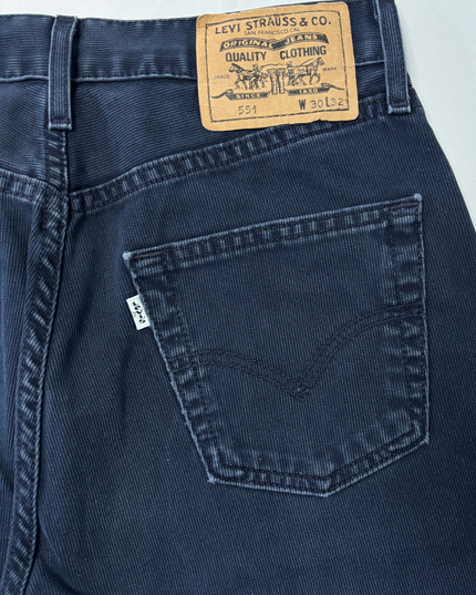 Levi’s 551 Z Authentic Straight Blue Denim Jeans