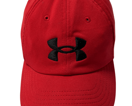 Under Armour Red Adjustable Strapback Cap