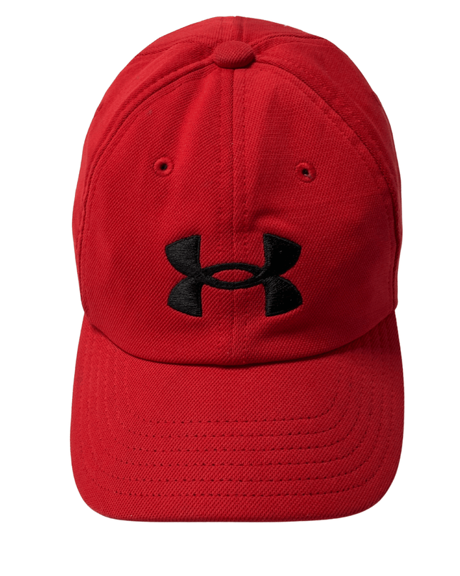 Under Armour Red Adjustable Strapback Cap