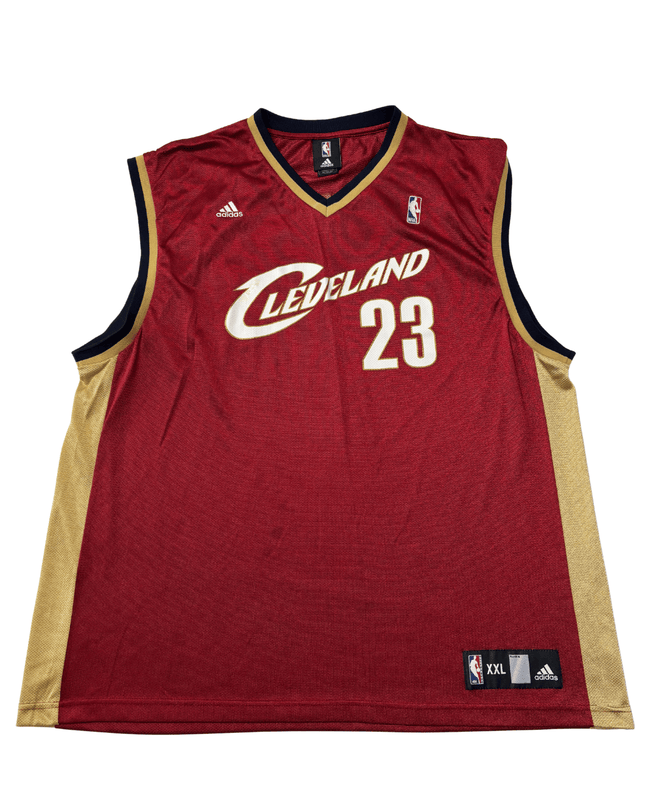 Adidas NBA Vintage LeBron James #23 Cleveland Cavaliers Jersey
