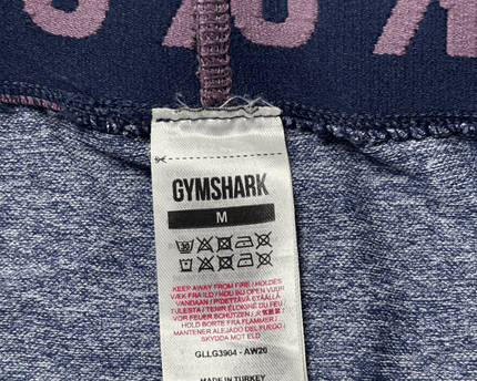 Gymshark Flex Indigo Marl & Navy Seamless Leggings