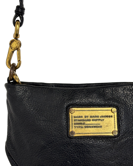 Marc by Marc Jacobs Standard Supply Black Pebbled Leather Crossbody Bag