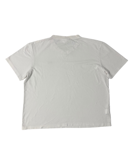 Lacoste Sport White V-Neck T-Shirt - XL
