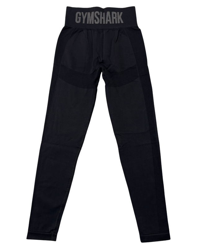 Gymshark Flex High-Waist Black Seamless Leggings