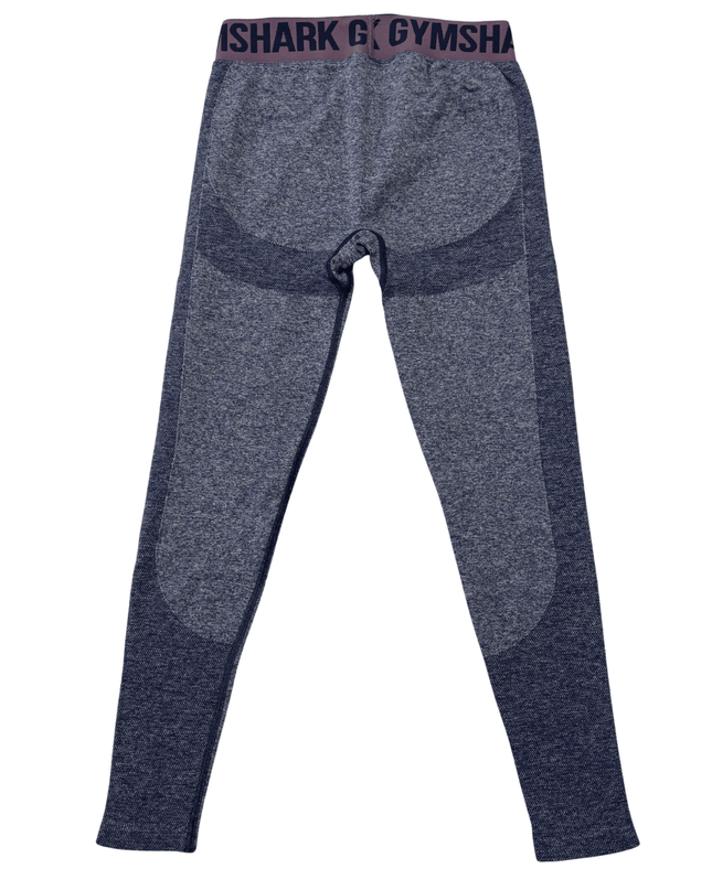 Gymshark Flex Indigo Marl & Navy Seamless Leggings
