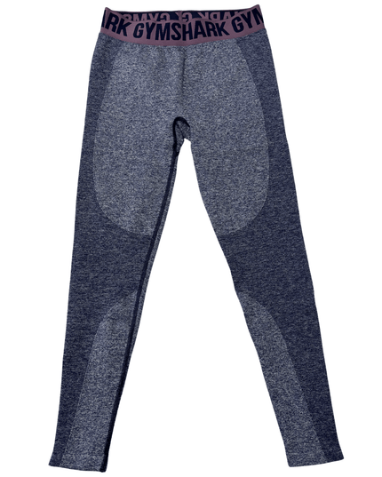 Gymshark Flex Indigo Marl & Navy Seamless Leggings