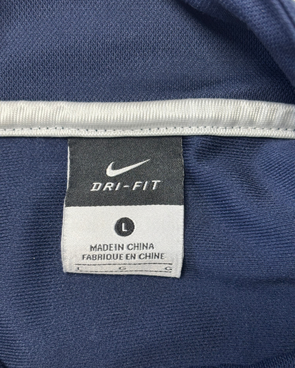 Nike Dri-FIT Navy Blue Full-Zip Training Jacket