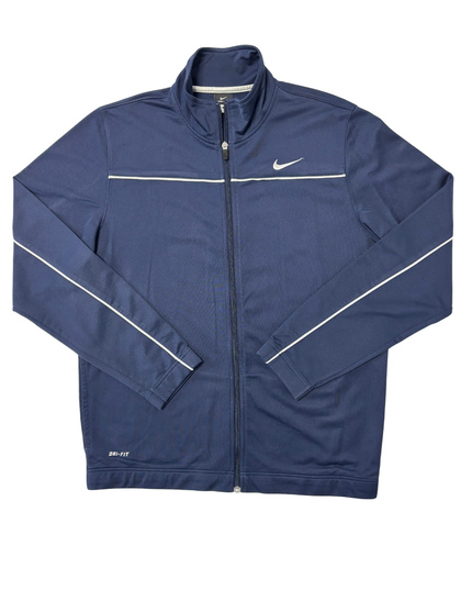 Nike Dri-FIT Navy Blue Full-Zip Training Jacket