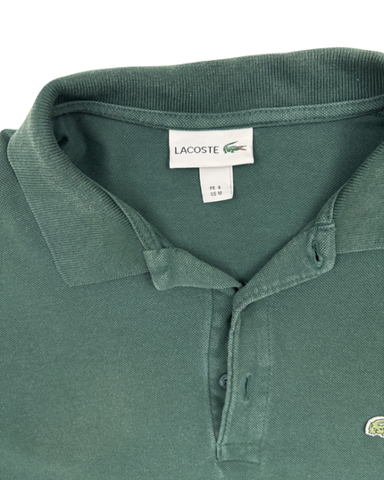 Lacoste Classic Dark Green Piqué Polo Shirt - S