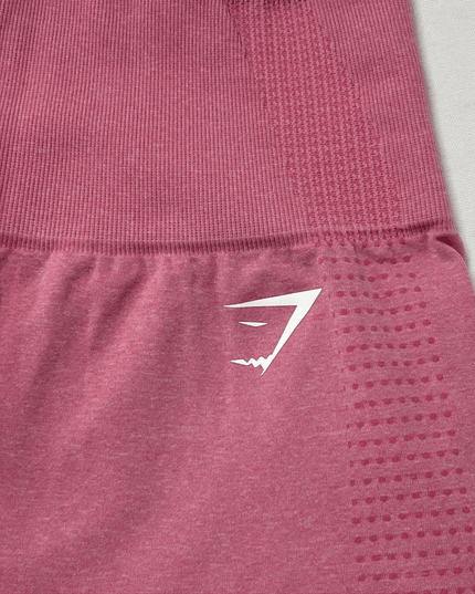 Gymshark High-Waist Dusty Rose Textured Seamless Leggings