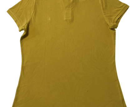 Ralph Lauren Skinny Fit Mustard Yellow Piqué Polo Shirt