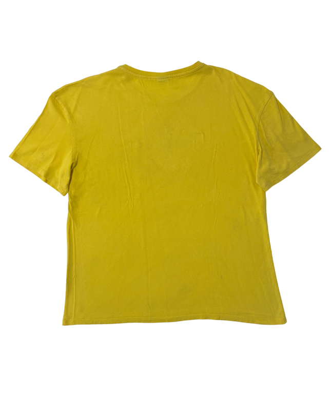 Rick and Morty Portal Adventure Yellow Graphic Cartoon T-Shirt - L