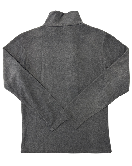 Nike Gray Fleece Quarter-Zip Pullover Sweatshirt