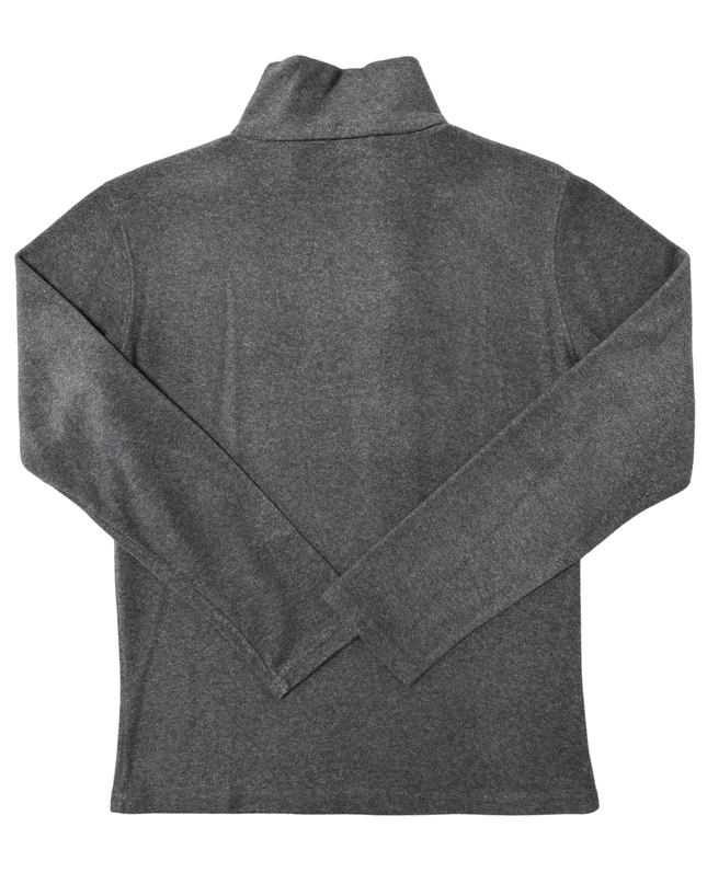 Nike Gray Fleece Quarter-Zip Pullover Sweatshirt