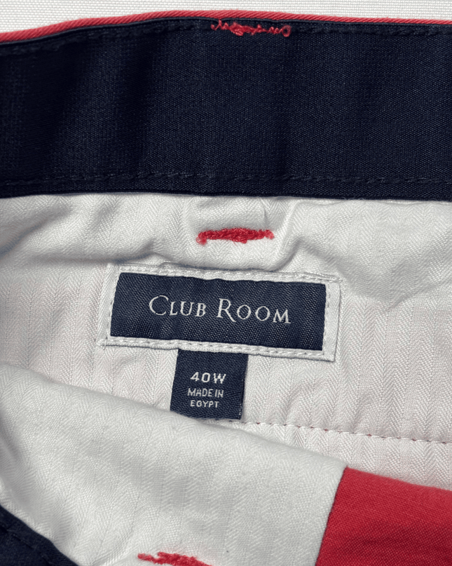 Club Room Red Chino Shorts