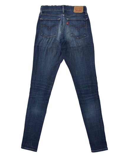 Levi’s 710 Super Skinny Dark Blue Stretch Denim Jeans