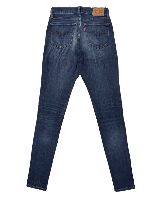 Levi’s 710 Super Skinny Dark Blue Stretch Denim Jeans