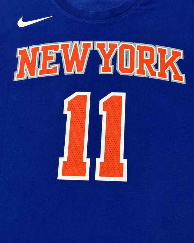 Nike NBA New York Knicks Frank Ntilikina #11 Royal Blue Jersey