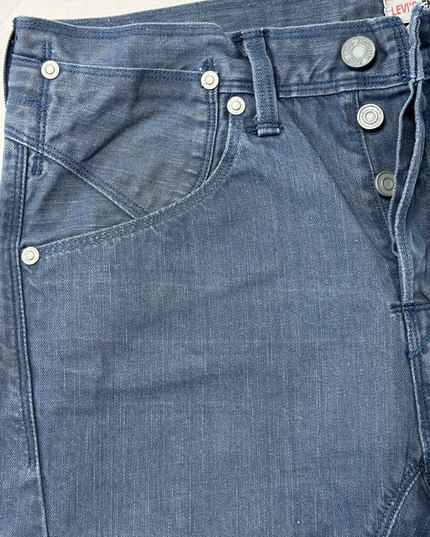 Levi's Engineered Jeans Dark Wash 3D Twisted Seam Denim Shorts