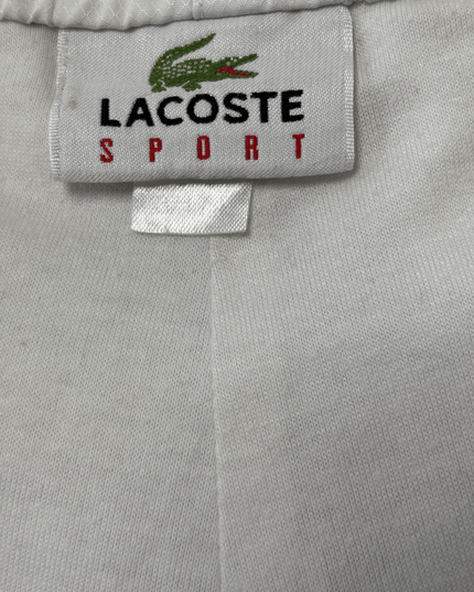 Lacoste Sport White Lightweight Track Pants
