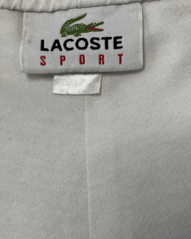 Lacoste Sport White Lightweight Track Pants
