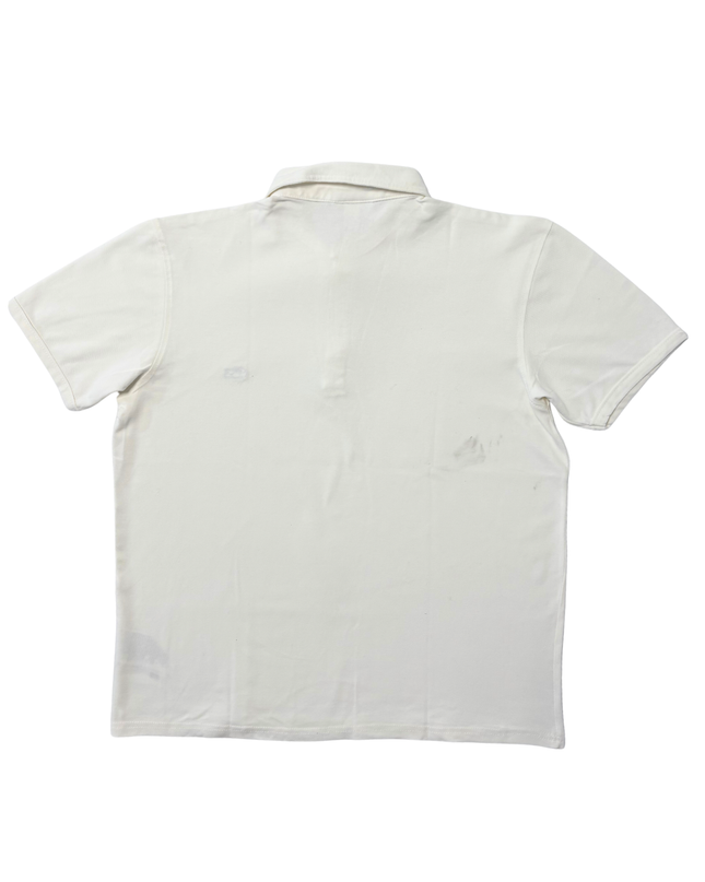 Lacoste Classic White Piqué Polo Shirt - M