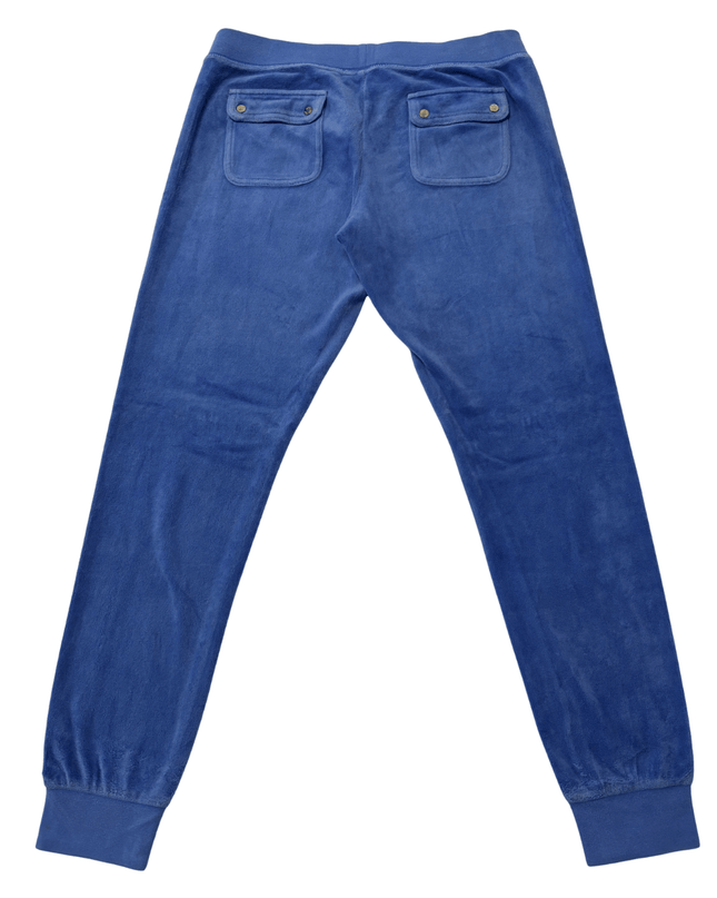 Juicy Couture Sky Blue Velour Slim Jogger Pants