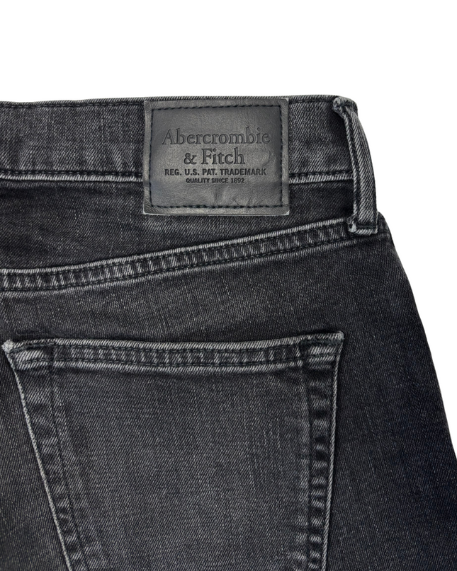 Abercrombie & Fitch Skinny Stretch Faded Black Jeans - S | Waist: 29"