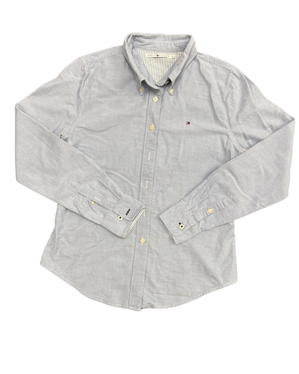 Tommy Hilfiger Oxford Light Blue Button-Down Shirt - XS