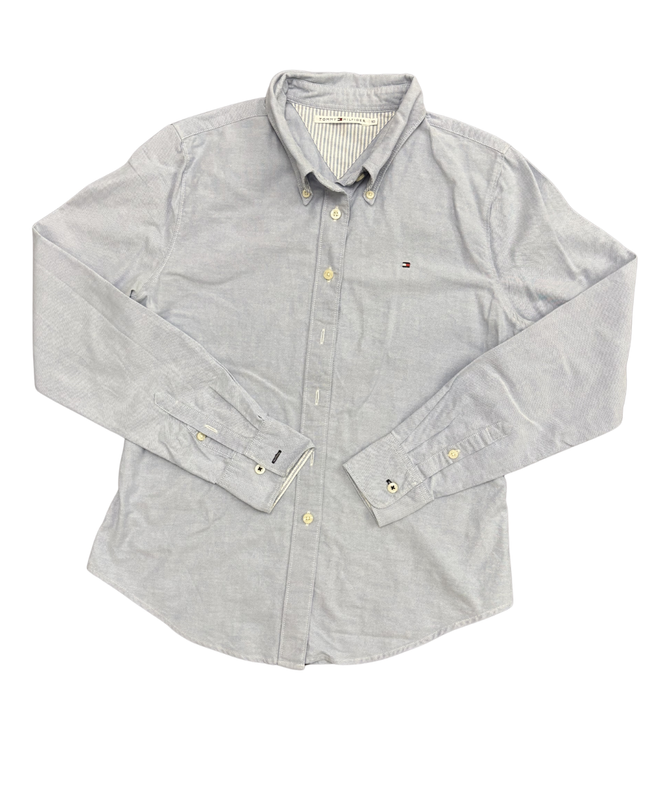 Tommy Hilfiger Oxford Light Blue Button-Down Shirt - XS