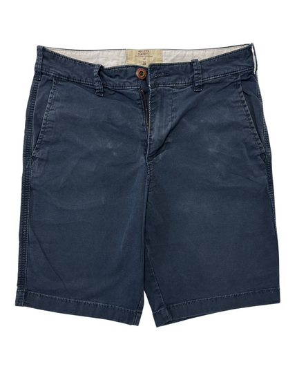 Hollister Classic Fit Navy Blue Epic Flex Shorts - M | Waist: 30"