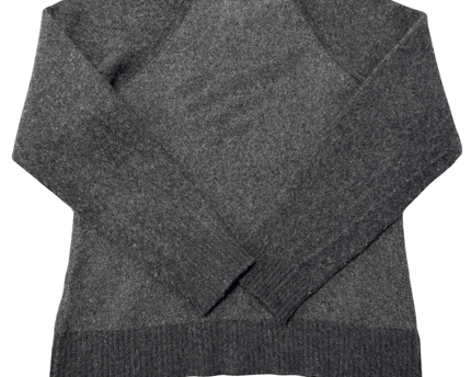 Armani Jeans AJ Charcoal Grey Wool Blend Pullover Sweater