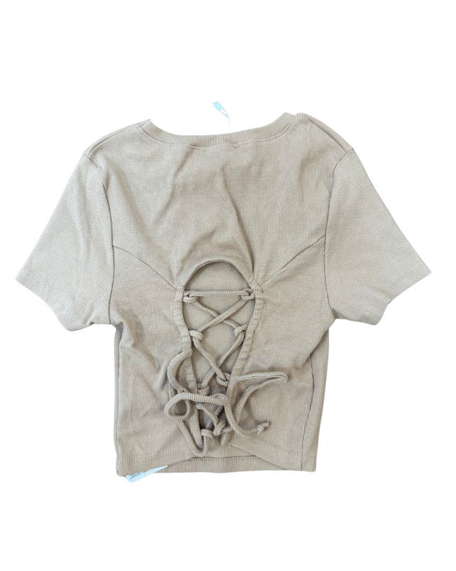 FBSisters Brown Crop Top - XS