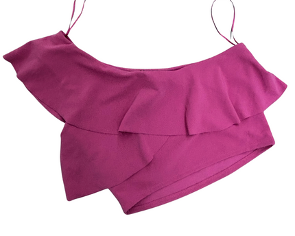 Stradivarius Pink Cropped Top - S