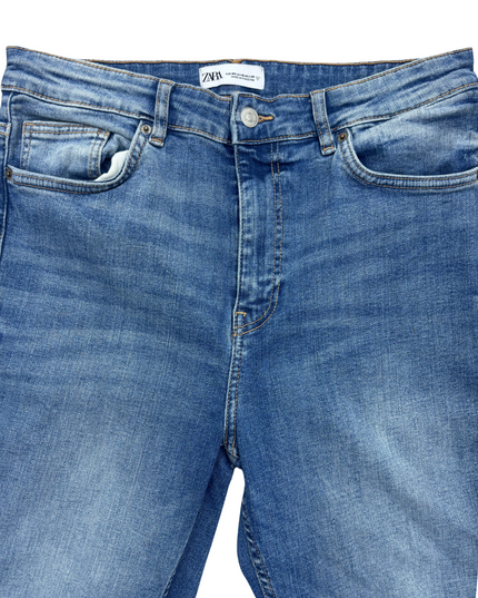 Zara  - Flared Boot-Cut Denim Jeans - L | Waist: 32