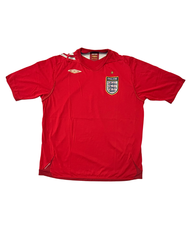 Umbro England National Team Red Away Jersey - L