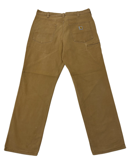 Carhartt Relaxed Fit Canvas Classic Tan Utility Trousers