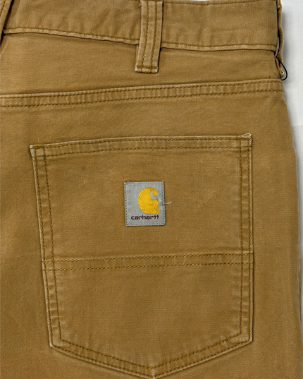 Carhartt Relaxed Fit Canvas Classic Tan Utility Trousers