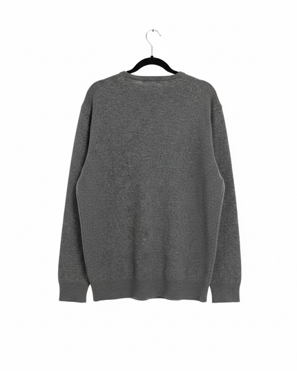 M&S Collection Grey Extra Fine Lambswool Sweater