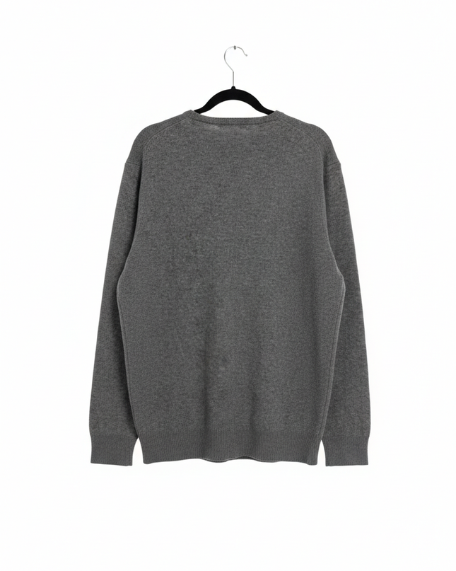 M&S Collection Grey Extra Fine Lambswool Sweater