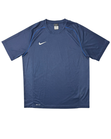 Nike Dri-Fit Navy Blue Athletic Training T-Shirt