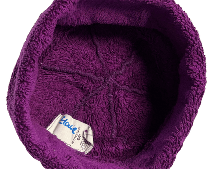 The North Face Youth Fleece Purple Plush Beanie