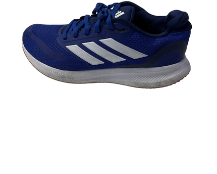 Adidas Blue Cloudfoam Three Stripes Running Sneakers